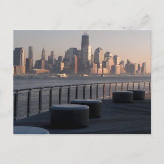 Cartão Postal Waterfront, Hoboken, N.J.