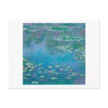 CARTÃO POSTAL: "WATERLILILIES", POR MONET