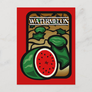 Cartão Postal Watermelon