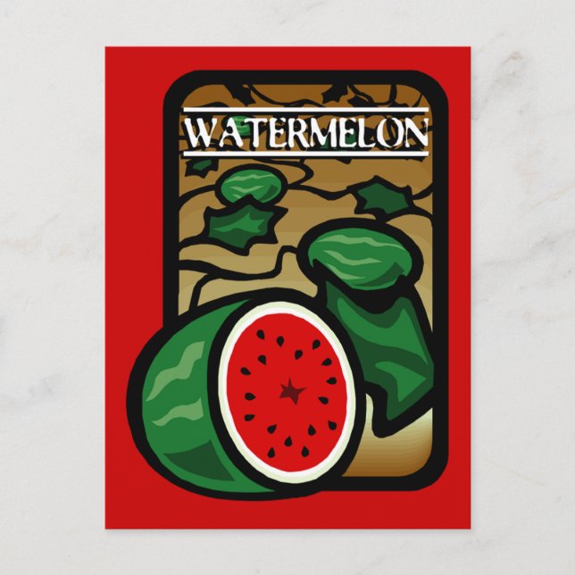 Cartão Postal Watermelon (Frente)