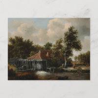 Watermill Holland Meindert Hobbema