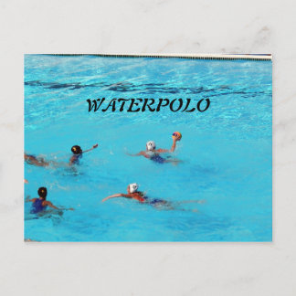 CARTÃO POSTAL WATERPOLO