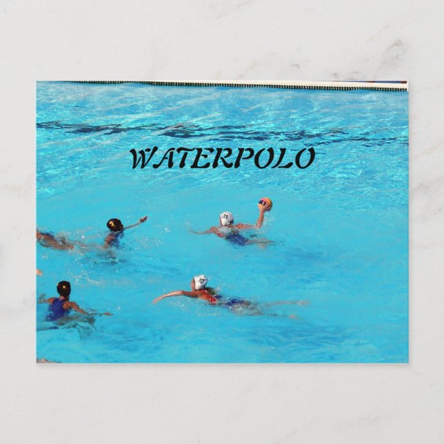 CARTÃO POSTAL WATERPOLO (Frente)