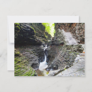 Cartão Postal Watkins Glen State Park, Nova Iorque