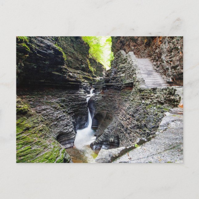 Cartão Postal Watkins Glen State Park, Nova Iorque (Frente)