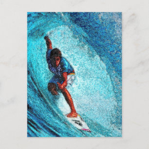 CARTÃO POSTAL WAVE RIDER