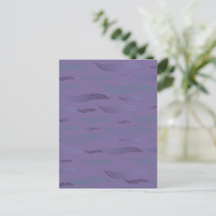 Cartão Postal Waves Tiger (padrão estilizado) 9