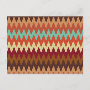 Cartão Postal Wavy Pattern Sedona Sudoeste