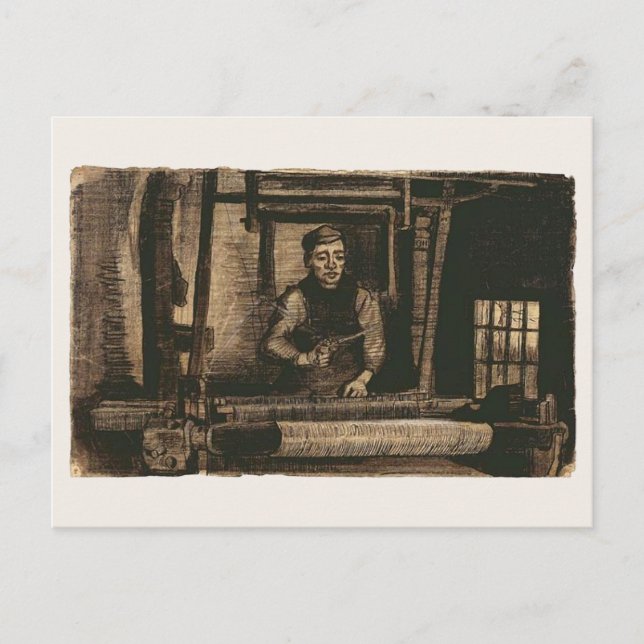 Cartão Postal Weaver (F1116) Van Gogh Fine Art (Frente)