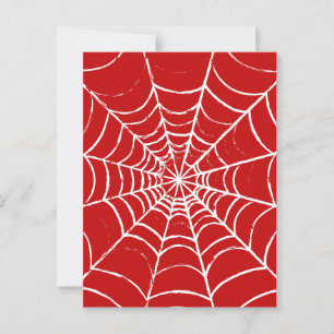 Cartão Postal Web Vermelha
