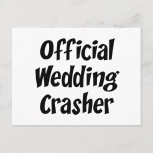 Cartão Postal Wedding Crasher