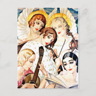 Cartão Postal Wegener - Um Johann Sebastian Bach Humblement