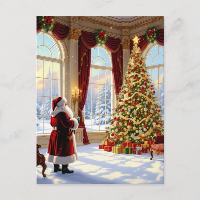 Cartão Postal „Weihnachtliche Harmonie“ (Frente)