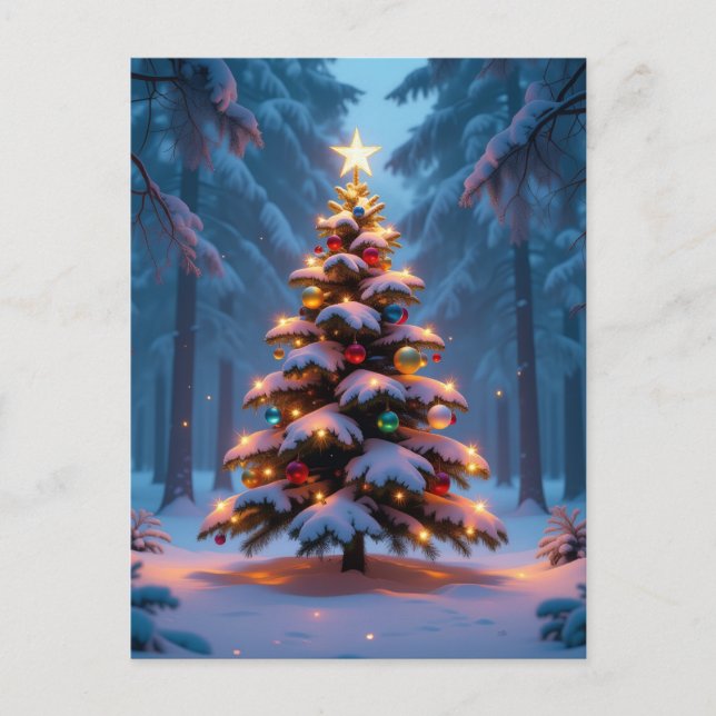 Cartão Postal „Weihnachtliche Harmonie“ (Frente)