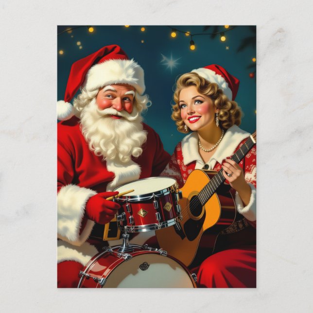 Cartão Postal „Weihnachtliche Harmonie“ (Frente)