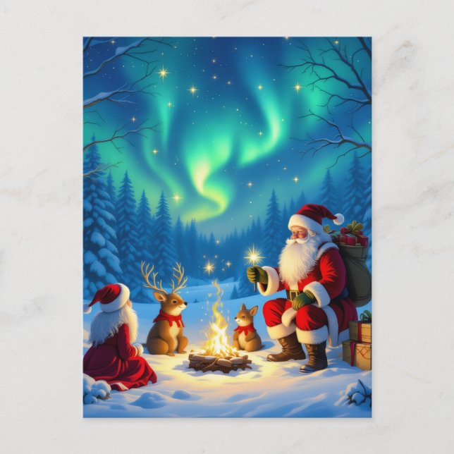 Cartão Postal „Weihnachtliche Harmonie“ (Frente)