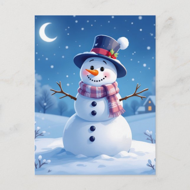 Cartão Postal „Weihnachtliche Harmonie“ (Frente)