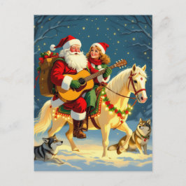 Cartão Postal „Weihnachtliche Harmonie“