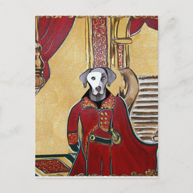 CARTÃO POSTAL WEIMARANER (Frente)