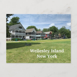 Cartão Postal Wellesley Island NY