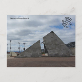 Cartão Postal Wellington (Neuseeland) Postkarte
