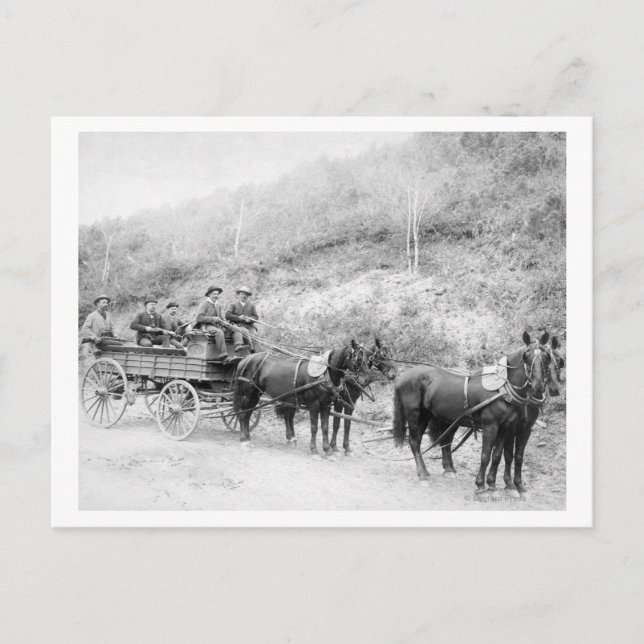 Cartão Postal Wells Fargo Express Company (Frente)