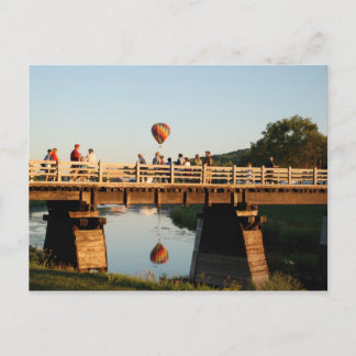 Cartão postal Wellsville Balloon Rally 1