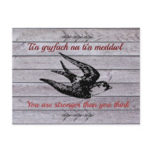 Welsh Saying of Encouragement