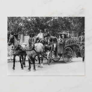 Cartão Postal Wenatchee Fire Dept, 1911