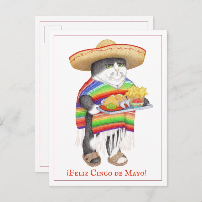 Cartão postal WENDELITO Cinco de Mayo (Frente/Verso)