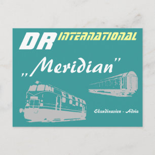 Cartão Postal Werbung DDR Reichsbahn