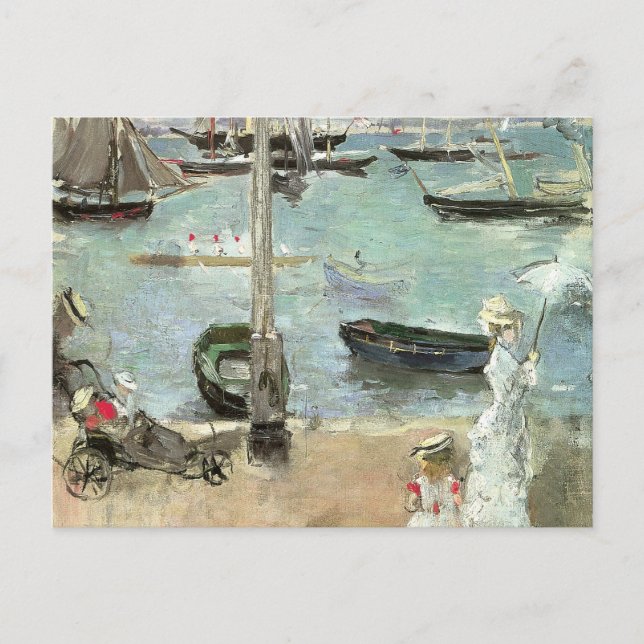 Cartão Postal West Cowes, Ilha de Wight por Berthe Morisot (Frente)