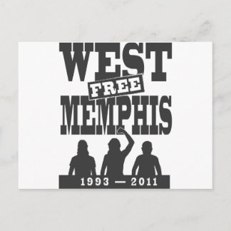 Cartão Postal West Memphis Three
