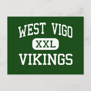 Cartão Postal West Vigo - Vikings - High - West Terre Haute
