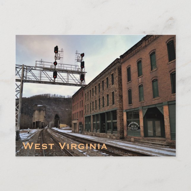 Cartão postal West Virginia (Frente)