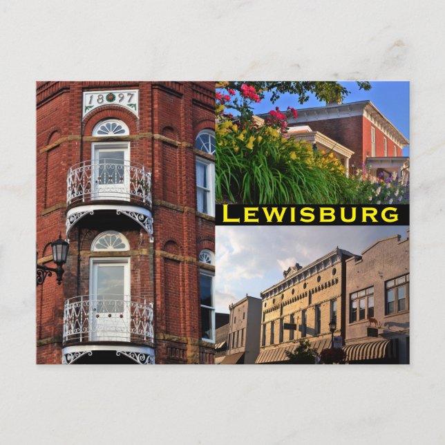 Cartão postal West Virginia (Frente)