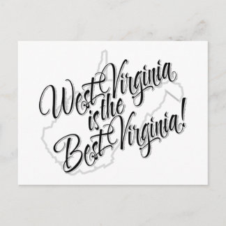 Cartão Postal West Virginia é a Best Virginia