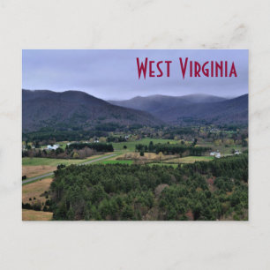 Cartão Postal West Virginia Postcard Green Bank