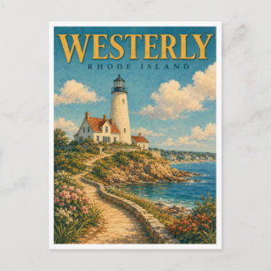 Cartão Postal Westerly Rhode Island Watch Hill GeoSaga