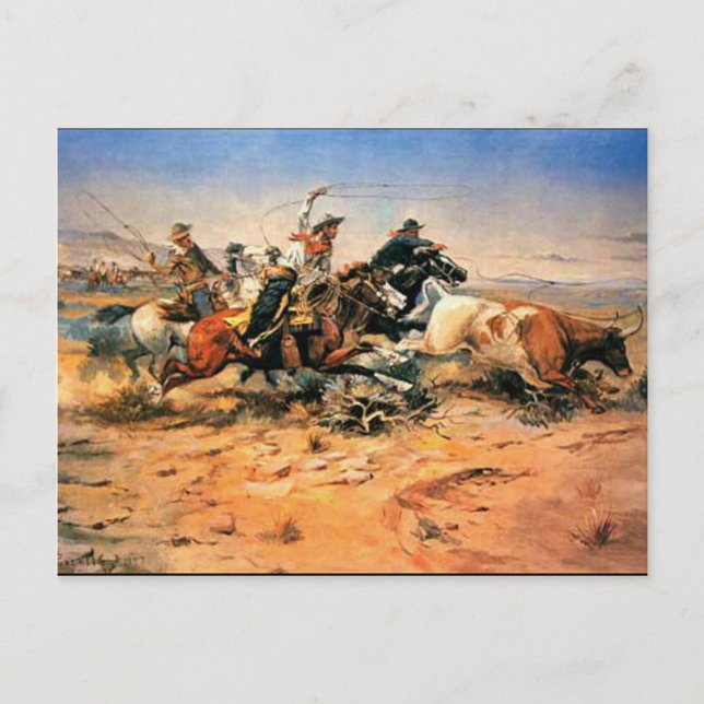 Cartão Postal Western Nostalgia (Frente)