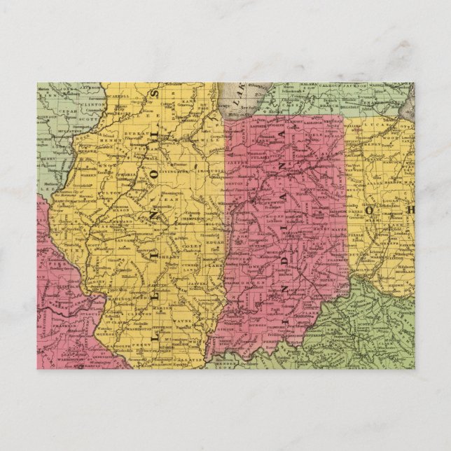 Cartão Postal Western States, USA (Frente)