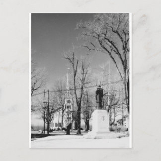 Cartão Postal Westford Mãe. Foto em preto e branco 1972