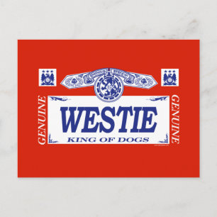 Cartão Postal Westie