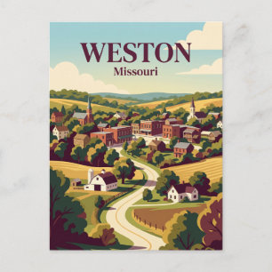 Cartão Postal Weston Missouri