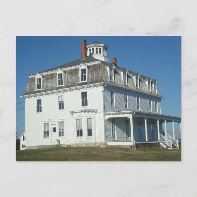 Cartão Postal Westport Harbour, Algodão MÃE (Frente)