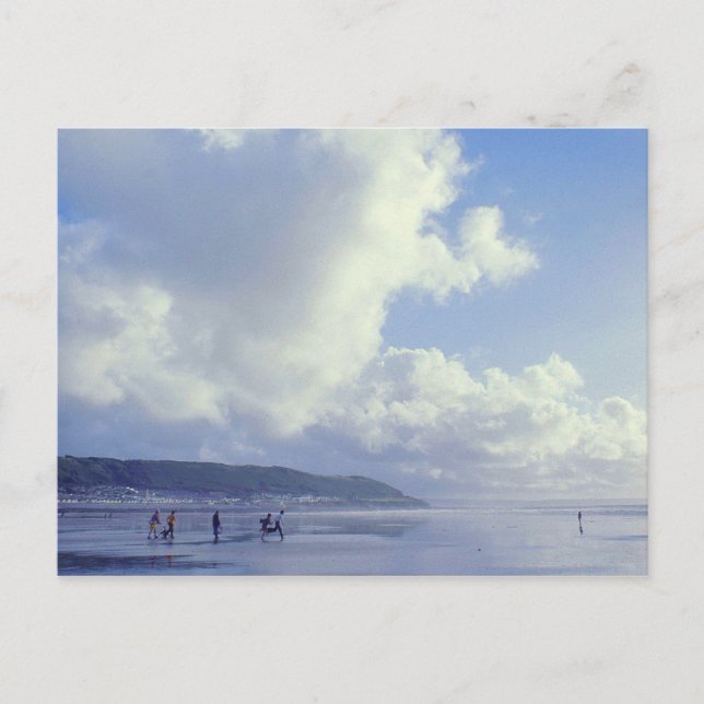 Cartão Postal Westward Ho, North Devon, Reino Unido (Frente)