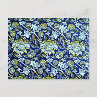 Cartão Postal Wey, padrão de colheita de William Morris
