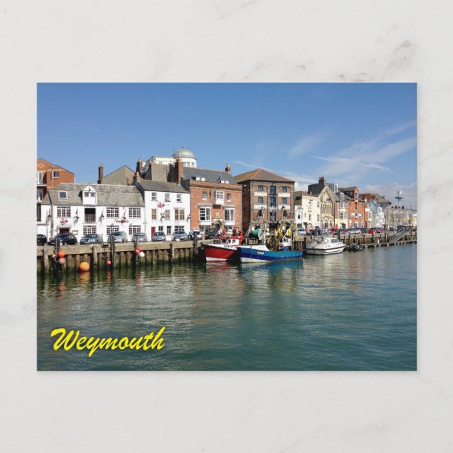 Cartão Postal Weymouth - Foto profissional. (Frente)