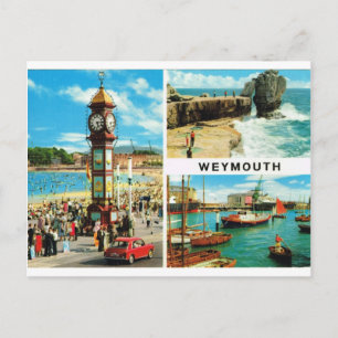 Cartão Postal Weymouth Multiview 1ç50