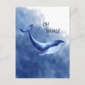 Cartão Postal Whale